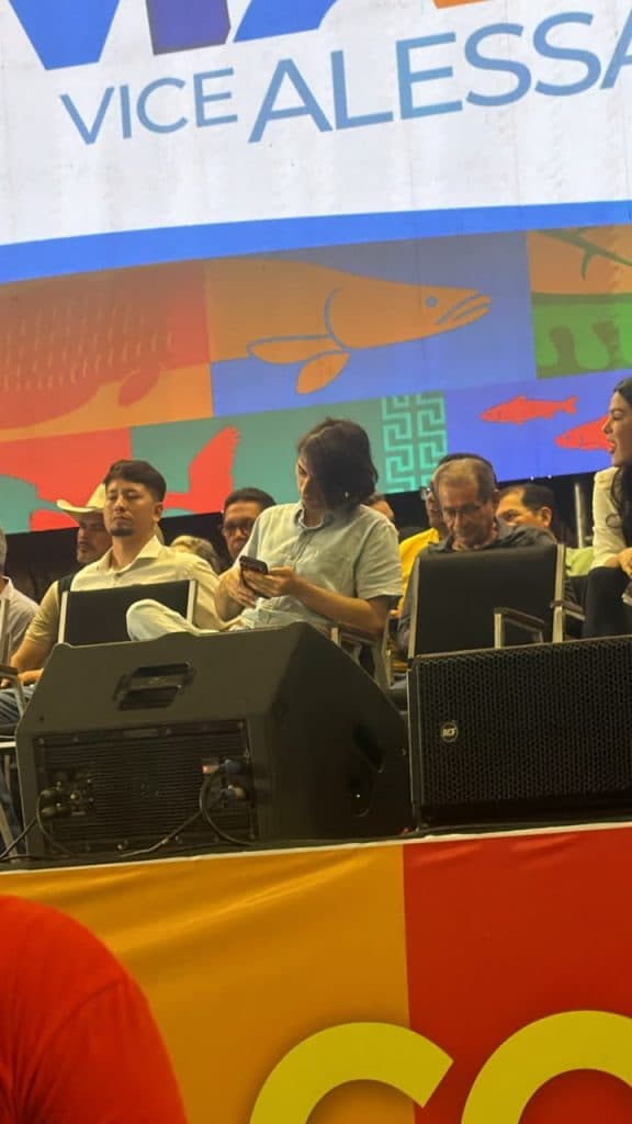 Amom Mandel participa de ato político de Omar Aziz