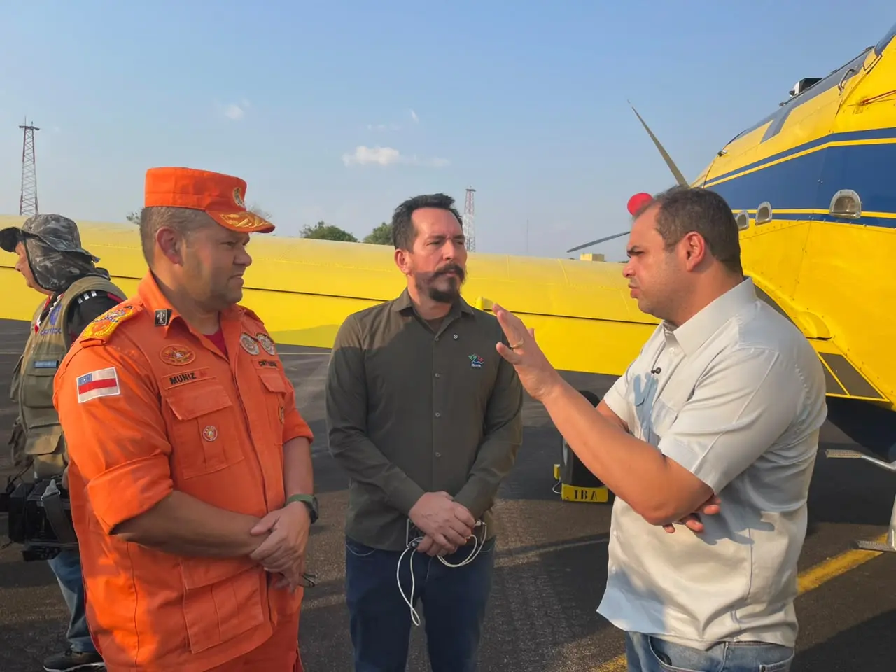 Roberto Cidade se reúne com ministros para combater as queimadas