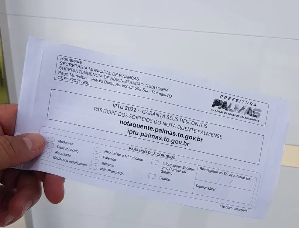 Famílias de baixa renda podem solicitar isenção do IPTU em Araguaína até dezembro