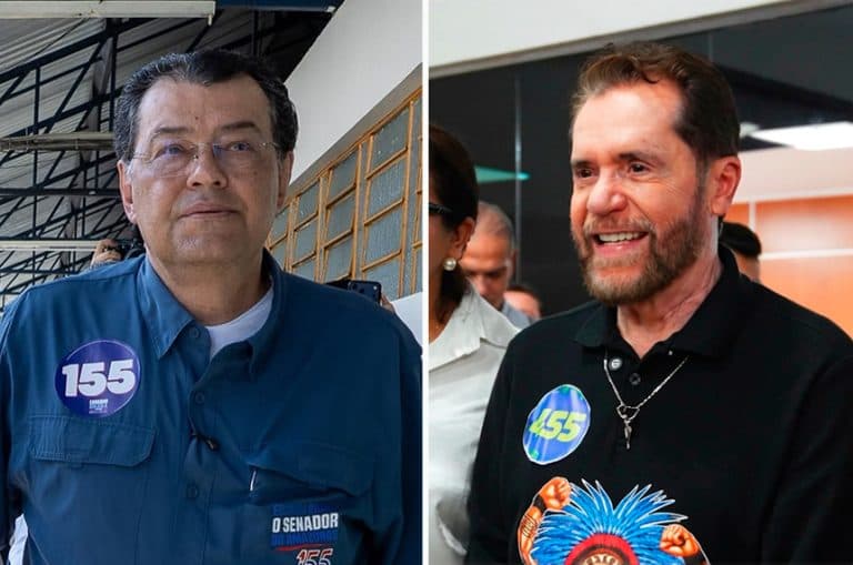 Eduardo Braga e Plínio Valério são reeleitos senadores pelo Amazonas
