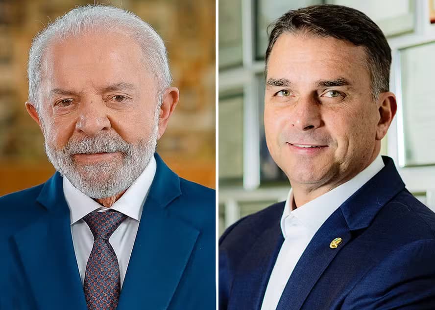 Lula lidera em 64 países e Flávio Bolsonaro em 37