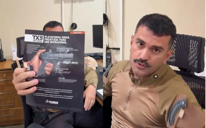 Sargento Loiola anuncia a compra de 250 pistolas para a Guarda Municipal de Manaus