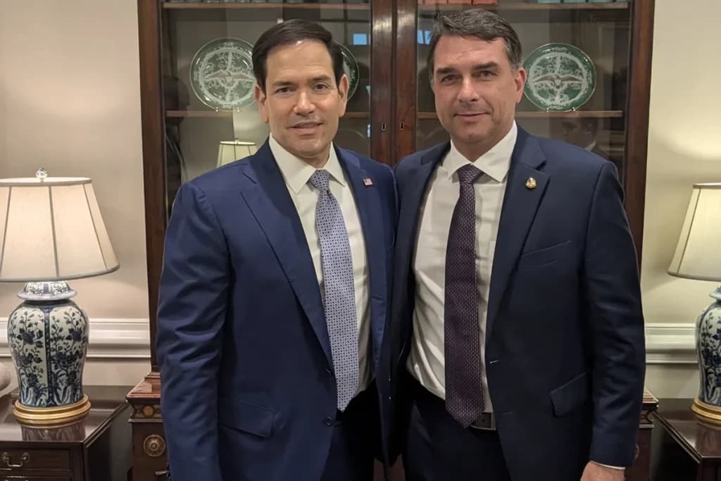 Marco Rubio arquitetou saída de Flávio para os EUA, diz aliado de Trump
