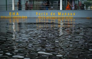 Nível do rio Negro atinge cota recorde nos primeiros cinco dias do ano (Foto: Alberto Cesar Araújo/Amazônia Real)