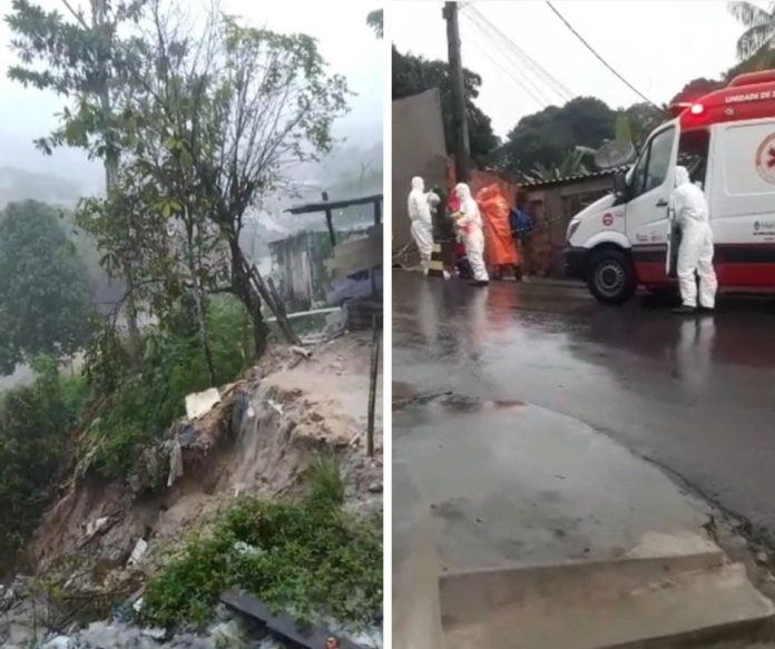 Defesa Civil registra 17 ocorrências durante temporal nesta segunda (Foto: Divulgação)