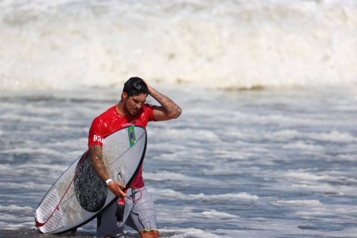 Gabriel Medina optou em cuidar da saúde mental, por isso está fora das primeiras etapas do mundial de surf (Foto: Lisi Niesner/Reuters)