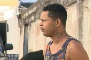 O confeiteiro Samuel Santos Souza resolveu se entregar à polícia após ameaçar a ex-esposa e o atual namorado dela de morte