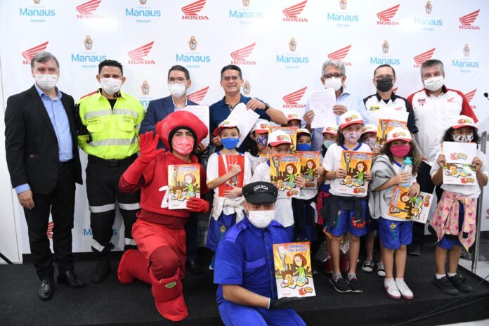 Prefeitura de Manaus e Moto Honda firmam ação visando educação no trânsito