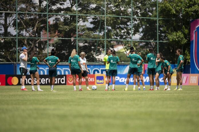 Seleção brasileira estreia no Torneio Internacional da França (Foto: Thais Magalhães/CBF)