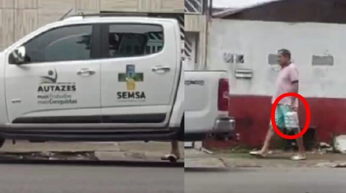 VEJA VÍDEO: Carro da prefeitura de Aultazes é usado para transportar cerveja em Manaus