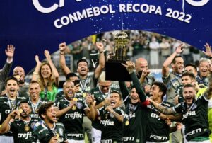 É campeão! Palmeiras conquista pela primeira vez o título da Recopa (Foto: Marcos Ribolli)