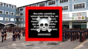 'Fake news' em ameaças contra o colégio da Polícia Militar