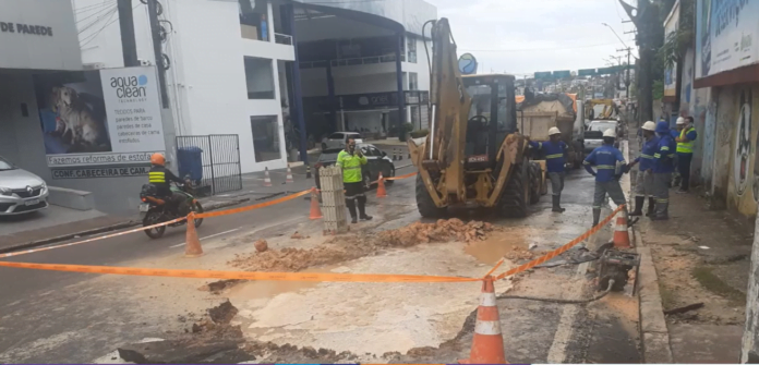 Trecho da Avenida João Valério é interditado