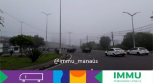 Manaus amanhece encoberta por neblina nesta segunda-feira (06)