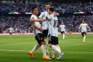 Argentina bate Itália e é campeã da Finalíssima 2022