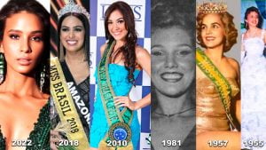 Relembre cinco amazonenses que chegaram a final do Miss Brasil