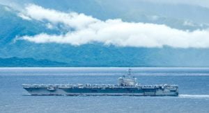Embarcações militares dos EUA navegam próxima de Taiwan