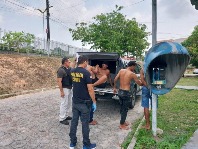 Após perseguição e troca de tiros, criminosos são presos