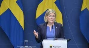 Primeira-ministra Suécia reconhece derrota na eleição e renuncia