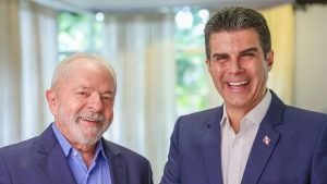 Lula anuncia apoio de Helder Barbalho, governador do Pará