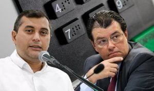 O candidato à reeleição para o governo do Amazonas, Wilson Lima (União Brasil), aparece com 58% da preferência de votos válidos segundo pesquisa divulgada pela Pontual Pesquisas nesta sexta-feira (7)