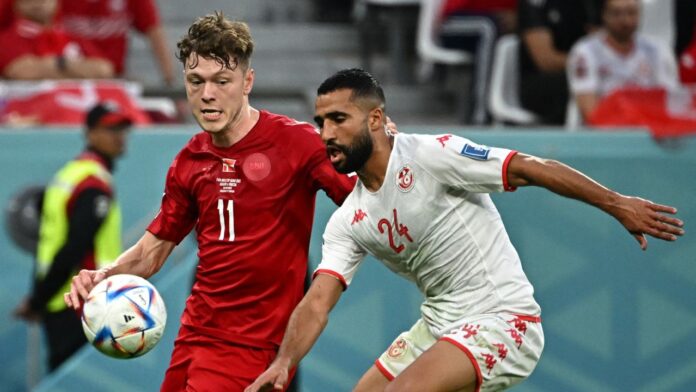Dinamarca e Tunísia fazem primeiro jogo sem gols da Copa