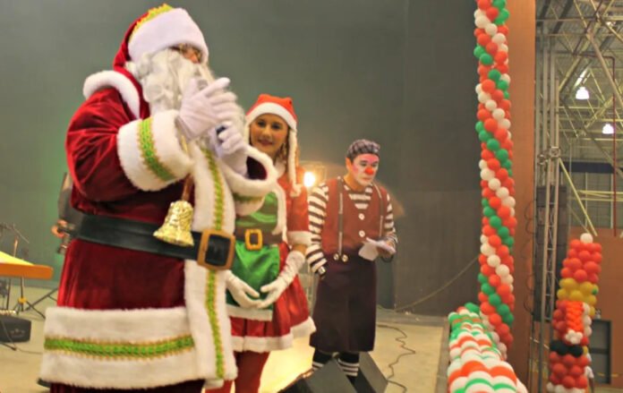 Chegada do Papai Noel acontece neste sábado, no Studio 5