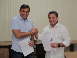 TRE-AM marca data de diplomação de Wilson Lima e Tadeu de Souza