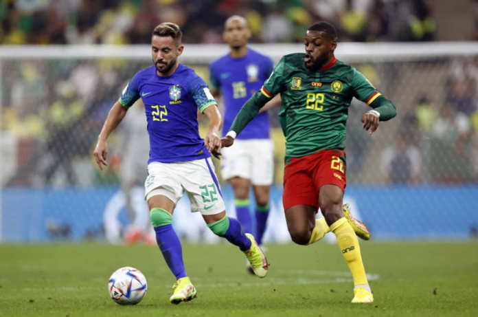Com um desempenho fraco, Brasil perde para Camarões por 1 a 0