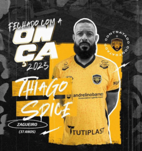 Amazonas F.C anuncia contratação de Thiago Spice