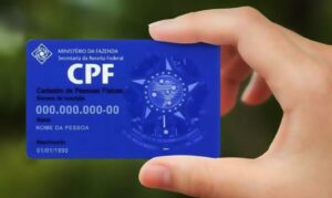 Cartão do CPF dos brasileiros