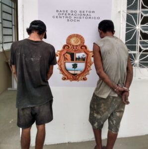 Dupla é presa por furtar em prédio do Centro Histórico de Manaus