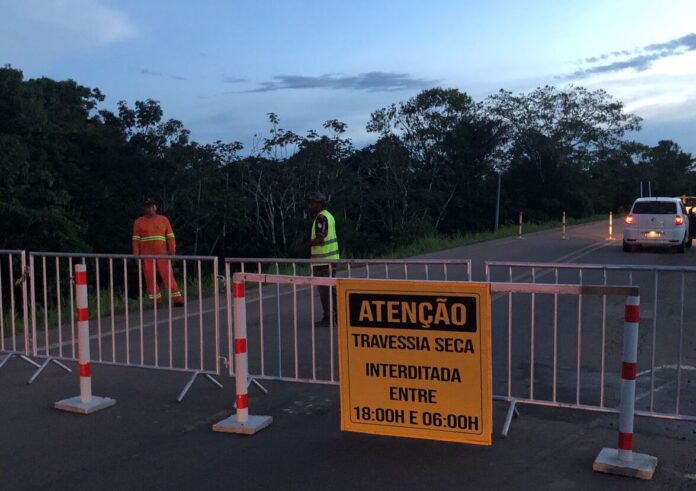 BR-319 é interditada por 4 dias para novas obras