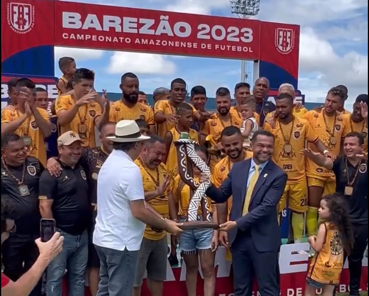 as FC é campeão do Barezão pela primeira vez na história