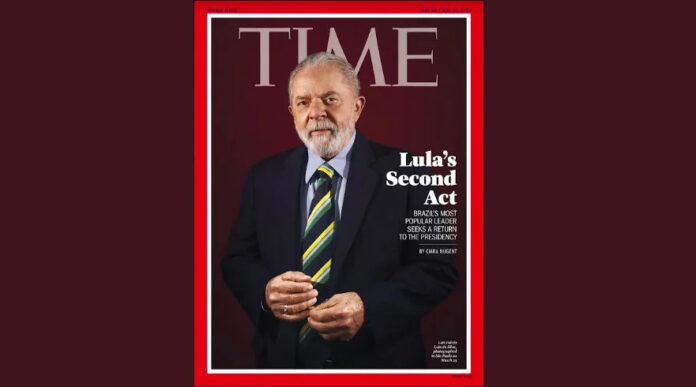 Lula entra na lista das 100 pessoas mais influentes do mundo da revista 