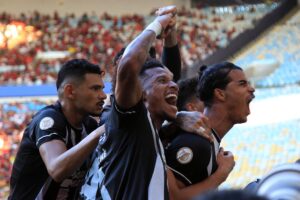Botafogo vence o Flamengo e assume liderança do Brasileirão