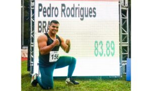 Atleta amazonense bate recorde brasileiro no lançamento de dardos