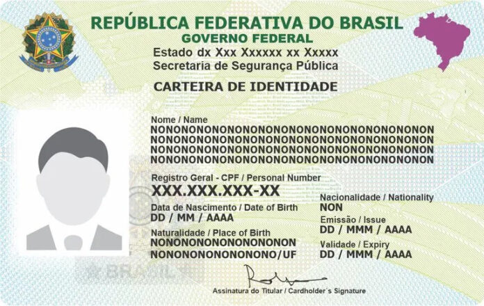 Nova carteira de identidade será emitida sem informação de sexo