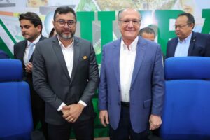 Em encontro com Alckmin, Wilson Lima reafirma importância da ZFM