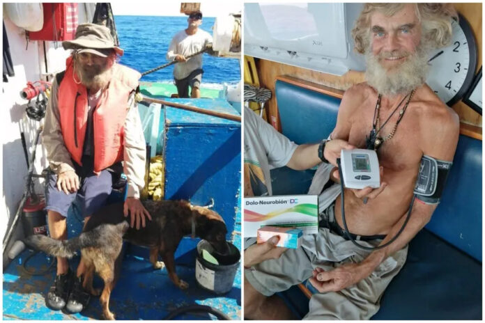 Velejador e sua cadela são encontrados no oceano após passarem 2 meses perdidos