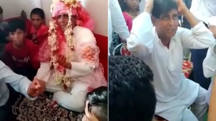 VÍDEO: Indiano é agredido em casamento após família da noiva descobrir que ele era careca