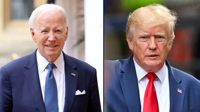 Biden e Trump aparecem empatados em pesquisa pela presidência dos EUA