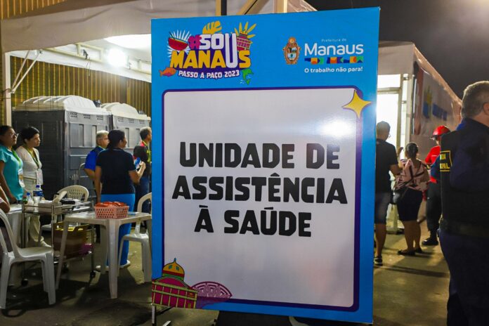 Na 1ª noite do #SouManaus, 71 atendimentos de saúde são realizados