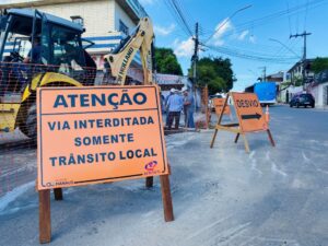 Trecho de avenida no Santo Antônio é interditado: Veja mudanças no trânsito
