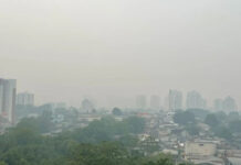 Manaus entra em fase de Mobilização por fumaça; Semsa recomenda uso de máscaras e umidificadores
