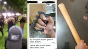 VÍDEOS: Moradores de Copacabana se unem para "caçar" assaltantes no bairro