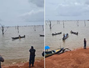 Helicóptero sumido é encontrado submerso em lago no Pará: 2 corpos são recuperados