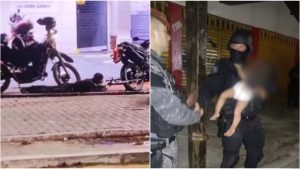 VÍDEO: Atirador de elite acerta mão de homem que fazia criança de refém no Ceará