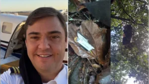 Corpo de piloto de avião que caiu no interior de São Paulo é encontrado