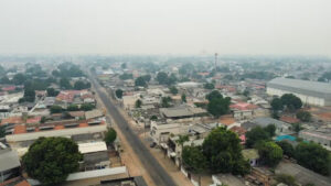VÍDEO: Fumaça de queimadas cobre Boa Vista e outros municípios de Roraima